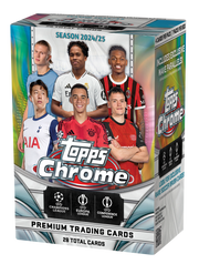 2024-25 Topps Chrome® UEFA Club Competitions - Value Box