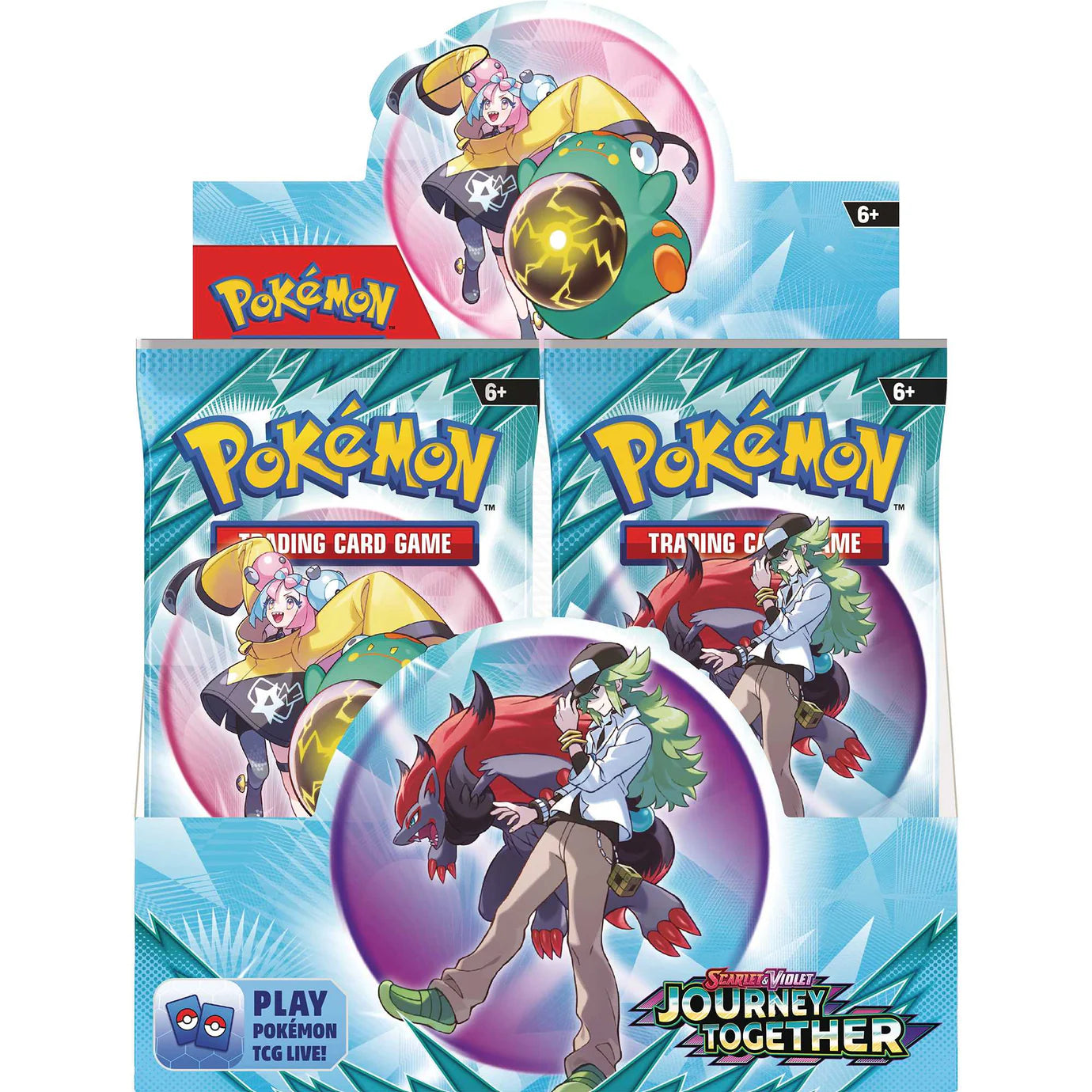 Pokemon TCG: Scarlet & Violet—Journey Together Booster Display Box (36 Packs)