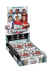 Topps Chrome UEFA Club Competitions UCC 2024-25 Hobby Box