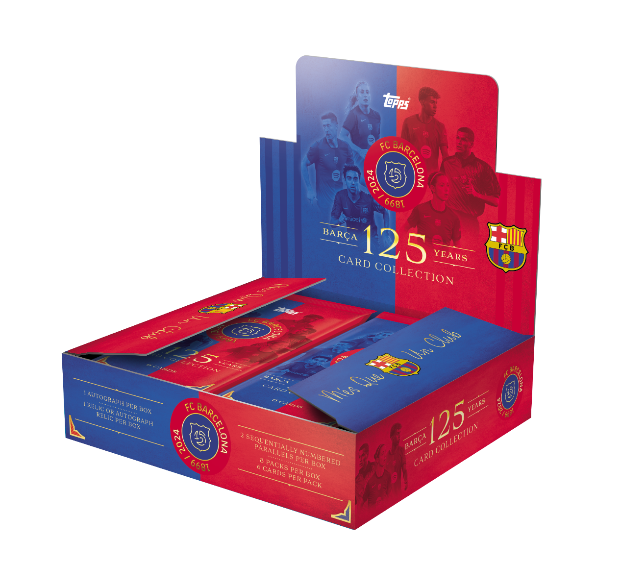 Topps® FC Barcelona 125th Anniversary - Hobby Box